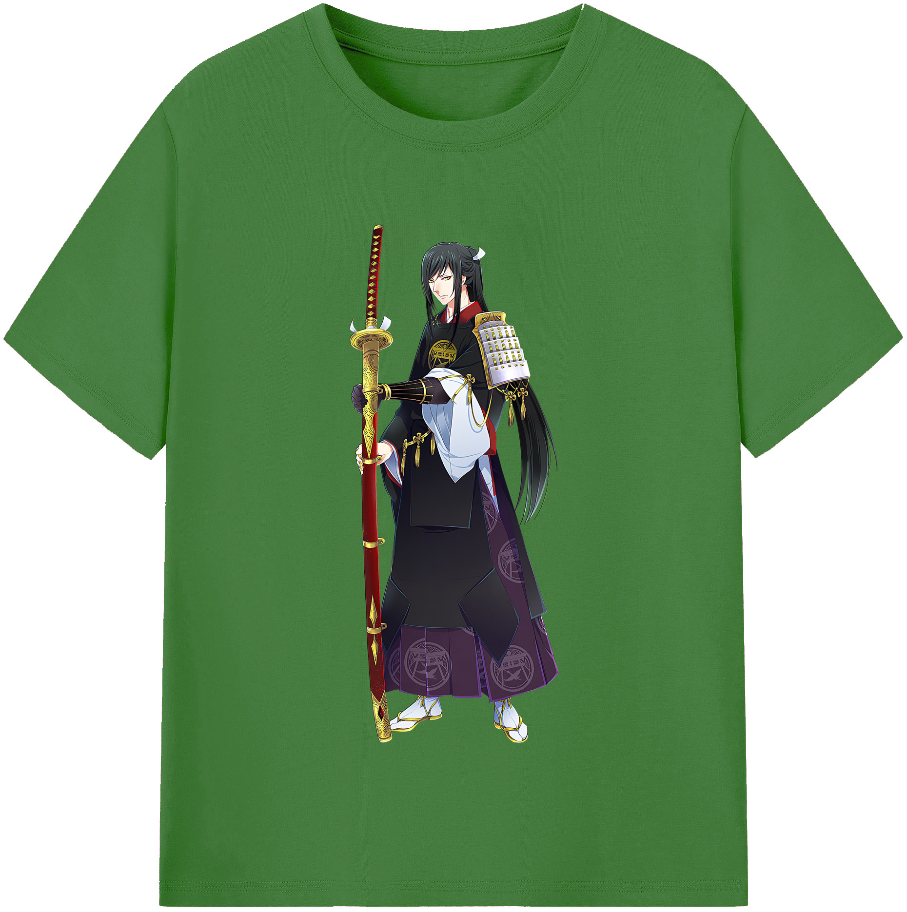 （画像用） 刀剣乱舞 Touken Ranbu レディースカジュアルプリントTシャツ（綿100％）